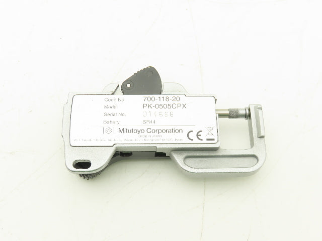 Mitutoyo 700-118-20 Quick-Mini Digital Thickness Gage 0-0.5" Range .0005"