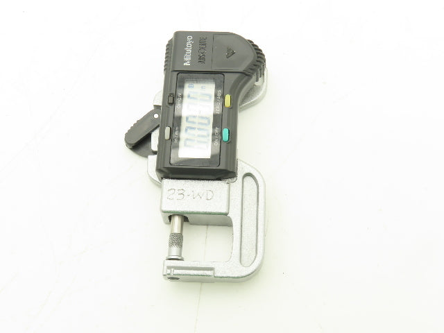 Mitutoyo 700-118-20 Quick-Mini Digital Thickness Gage 0-0.5" Range .0005"