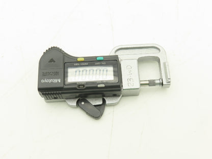 Mitutoyo 700-118-20 Quick-Mini Digital Thickness Gage 0-0.5" Range .0005"