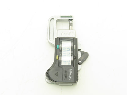 Mitutoyo 700-118-20 Quick-Mini Digital Thickness Gage 0-0.5" Range .0005"