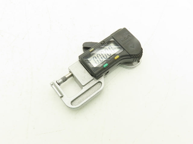 Mitutoyo 700-118-20 Quick-Mini Digital Thickness Gage 0-0.5" Range .0005"