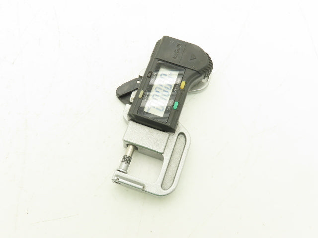 Mitutoyo 700-118-20 Quick-Mini Digital Thickness Gage 0-0.5" Range .0005"