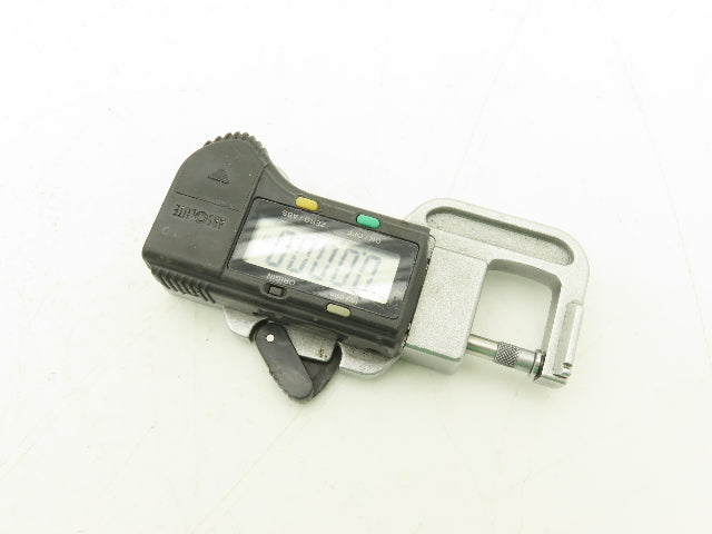 Mitutoyo 700-118-20 Quick-Mini Digital Thickness Gage 0-0.5" Range .0005"
