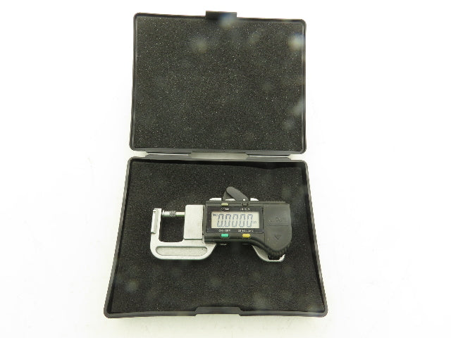 Mitutoyo 700-118-20 Quick-Mini Digital Thickness Gage 0-0.5" Range .0005"