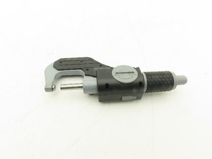 Fowler 54-860-001-1 Digital Outside Micrometer 0-1" 25mm Ball Anvil Flat Spindle