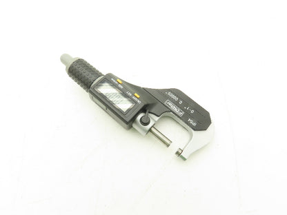 Fowler 54-860-001-1 Digital Outside Micrometer 0-1" 25mm Flat Anvil & Spindle