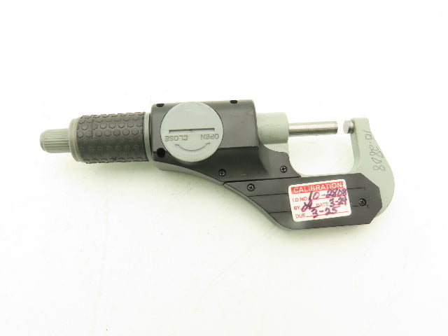 Fowler 54-860-001-1 Digital Outside Micrometer 0-1" 25mm Flat Anvil & Spindle