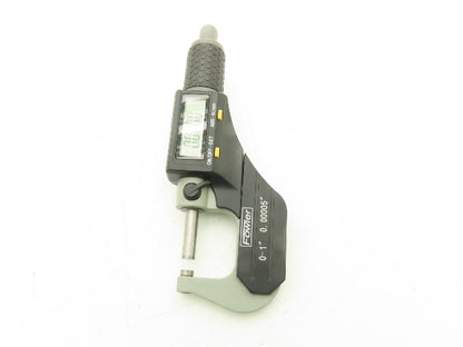 Fowler 54-860-001-1 Digital Outside Micrometer 0-1" 25mm Flat Anvil & Spindle