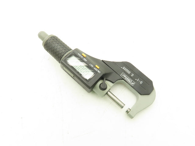 Fowler 54-860-001-1 Digital Outside Micrometer 0-1" 25mm Flat Anvil & Spindle