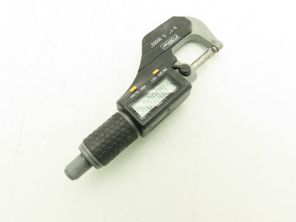 Fowler 54-860-001-1 Digital Outside Micrometer 0-1" 25mm Flat Anvil & Spindle