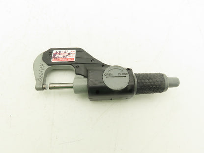Fowler 54-860-001-1 Digital Outside Micrometer 0-1" 25mm Flat Anvil & Spindle
