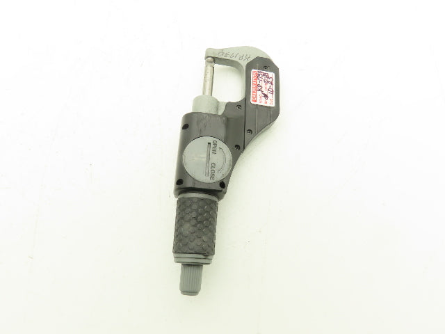 Fowler 54-860-001-1 Digital Outside Micrometer 0-1" 25mm Flat Anvil & Spindle