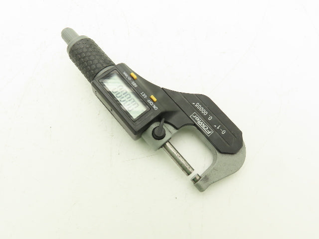 Fowler 54-860-001-1 Digital Outside Micrometer 0-1" 25mm Flat Anvil & Spindle