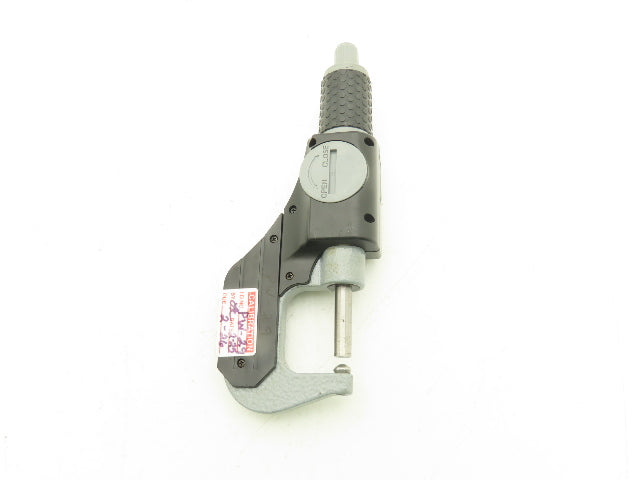 Fowler 54-860-001-1 Digital Outside Micrometer 0-1" 25mm Ball Anvil Flat Spindle