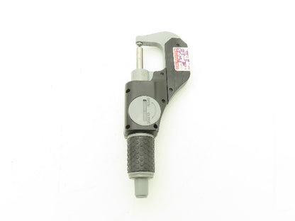 Fowler 54-860-001-1 Digital Outside Micrometer 0-1" 25mm Ball Anvil Flat Spindle