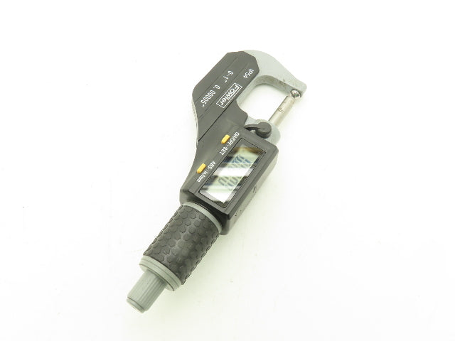 Fowler 54-860-001-1 Digital Outside Micrometer 0-1" 25mm Ball Anvil Flat Spindle