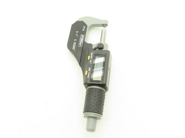 Fowler 54-860-001-1 Digital Outside Micrometer 0-1" 25mm Ball Anvil & Spindle