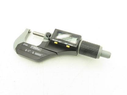 Fowler 54-860-001-1 Digital Outside Micrometer 0-1" 25mm Ball Anvil & Spindle
