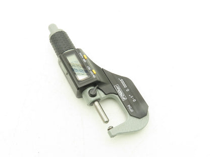 Fowler 54-860-001-1 Digital Outside Micrometer 0-1" 25mm Ball Anvil & Spindle