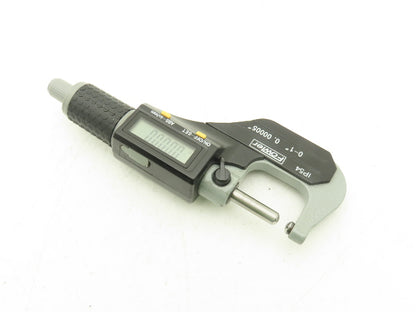 Fowler 54-860-001-1 Digital Outside Micrometer 0-1" 25mm Ball Anvil & Spindle