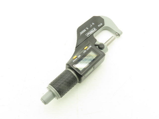 Fowler 54-860-001-1 Digital Outside Micrometer 0-1" 25mm Ball Anvil & Spindle