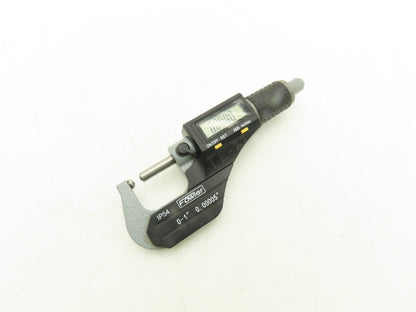Fowler 54-860-001-1 Digital Outside Micrometer 0-1" 25mm Ball Anvil & Spindle