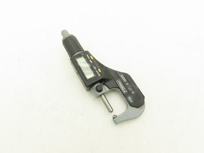 Fowler 54-860-001-1 Digital Outside Micrometer 0-1" 25mm Ball Anvil & Spindle
