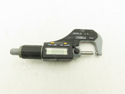 Fowler 54-860-001-1 Digital Outside Micrometer 0-1" 25mm Ball Anvil & Spindle