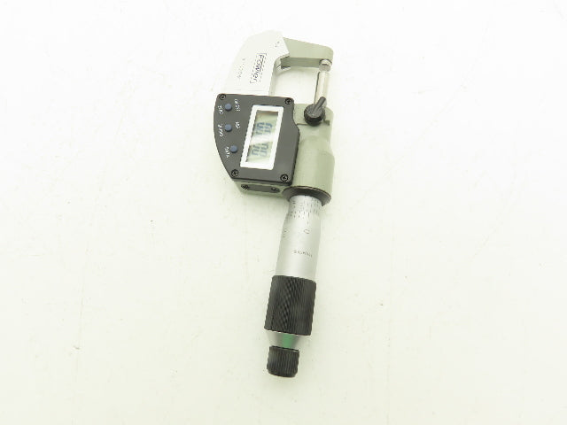 Fowler 74-815-001-2 Digital Outside Micrometer 0-1" 25mm Flat Anvil & Spindle