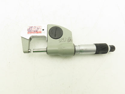 Fowler 74-815-001-2 Digital Outside Micrometer 0-1" 25mm Flat Anvil & Spindle