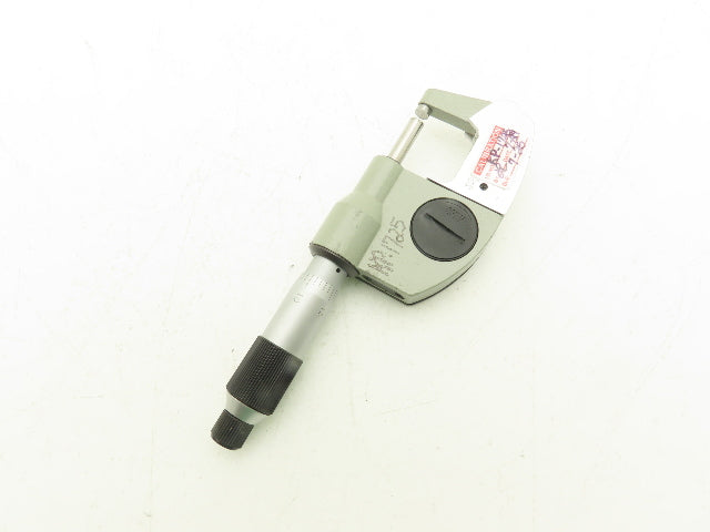 Fowler 74-815-001-2 Digital Outside Micrometer 0-1" 25mm Flat Anvil & Spindle