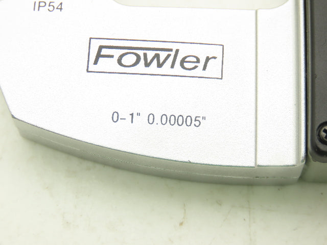 Fowler 74-815-001-2 Digital Outside Micrometer 0-1" 25mm Flat Anvil & Spindle