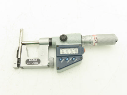 Mitutoyo 317-711-30 Digimatic UniMike Micrometer 0-1" 25mm Range .00005"