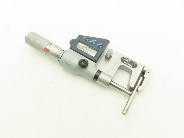 Mitutoyo 317-711-30 Digimatic UniMike Micrometer 0-1" 25mm Range .00005"