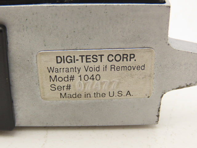 Fowler 1040 Digi-Max Digital Indicator Gage Ball Point Tip  Needs battery