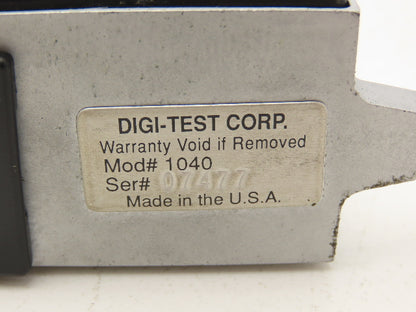 Fowler 1040 Digi-Max Digital Indicator Gage Ball Point Tip  Needs battery