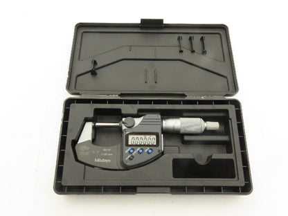 Mitutoyo 395-371 Digimatic Spherical Micrometer 0-1" 25mm Range Ball Anvil