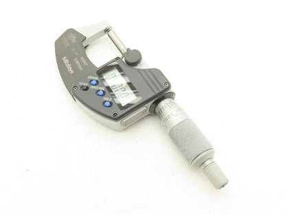 Mitutoyo 395-371 Digimatic Spherical Micrometer 0-1" 25mm Range Ball Anvil