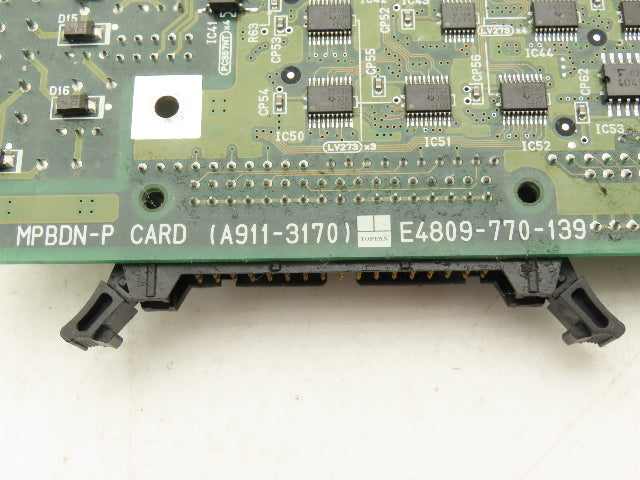 Okuma E4809-770-139 MPBDN-P Card Printed Circuit Control Board PCB A911-3170
