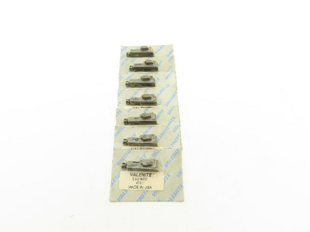 Valenite ESU-8910 4T01 Tool Holder with Carbide Insert  Lot of 7