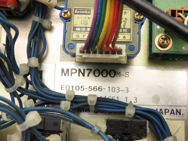 Okuma MPN7000M-S HMI Operator Interface Push Button Panel E0105-566-103-3