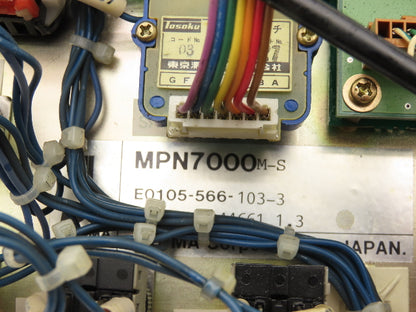 Okuma MPN7000M-S HMI Operator Interface Push Button Panel E0105-566-103-3