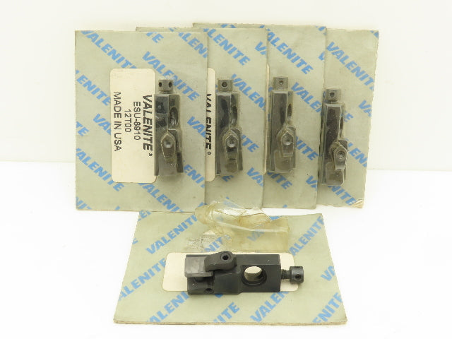 Valenite ESU-8910 12T00 Tool Holder with Carbide Insert  Lot of 5