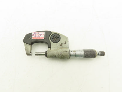 Mitutoyo 293-340-30 Digimatic Micrometer 0-1" 25mm Range Flat Anvil