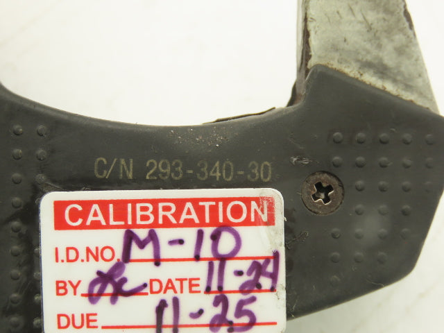 Mitutoyo 293-340-30 Digimatic Micrometer 0-1" 25mm Range Flat Anvil