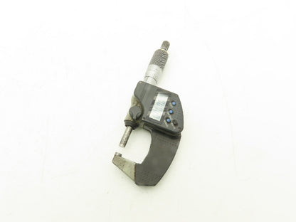 Mitutoyo 293-340-30 Digimatic Micrometer 0-1" 25mm Range Flat Anvil