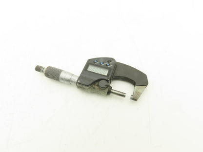 Mitutoyo 293-340-30 Digimatic Micrometer 0-1" 25mm Range Flat Anvil