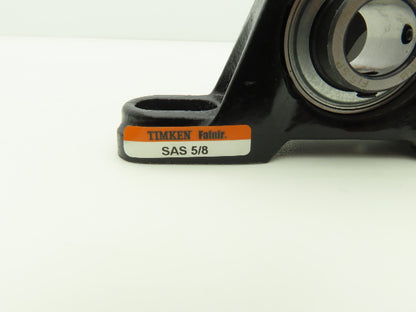 Timken SAS 5/8 Pillow Block Bearing Unit 2 Bolt Base 5/8" Bore Lot of 2