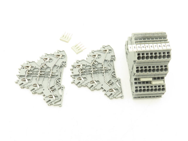 Wago 2002-3201 TOPJOB®S Triple Deck Terminal Block Lot of 30