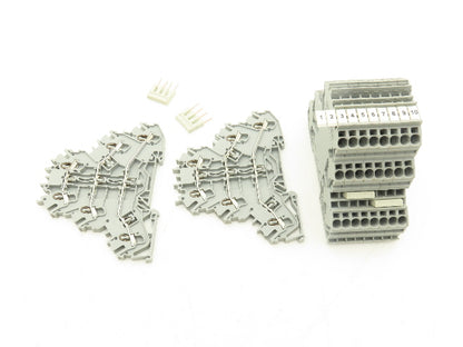 Wago 2002-3201 TOPJOB®S Triple Deck Terminal Block Lot of 30
